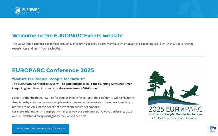 Screenshot of europarcconference.com
