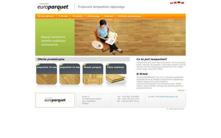Screenshot of europarquet.pl