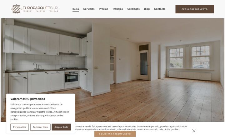 Screenshot of europarquetsur.es