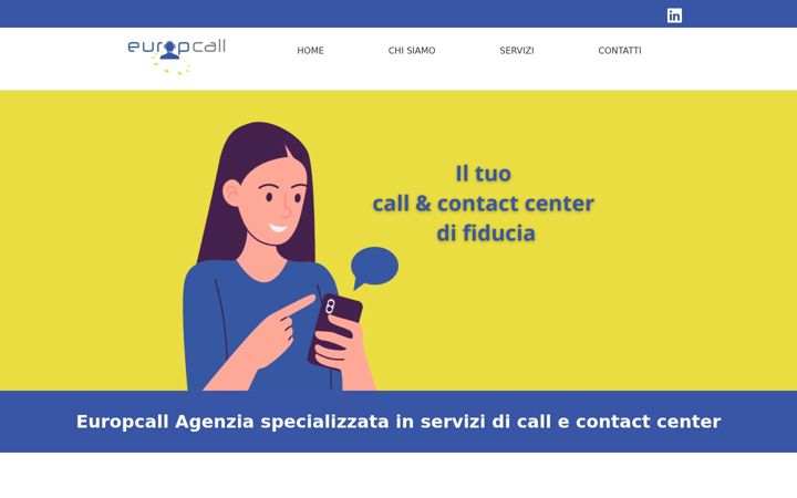 Screenshot of europcallonline.com
