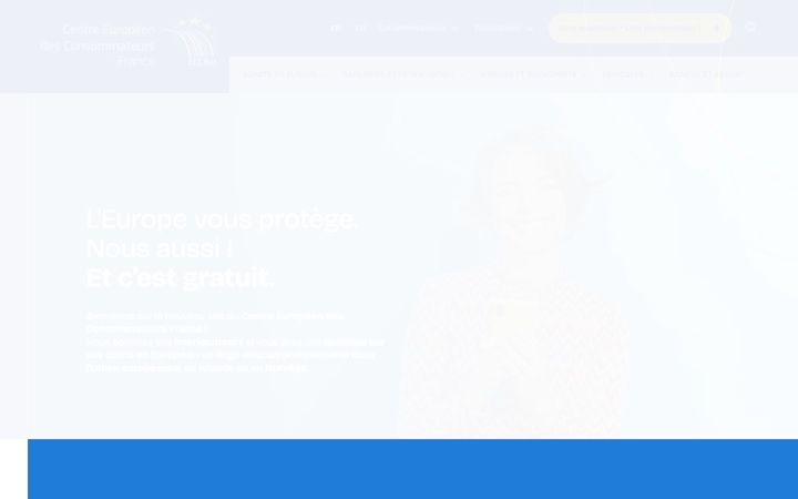 Screenshot von europe-consommateurs.eu
