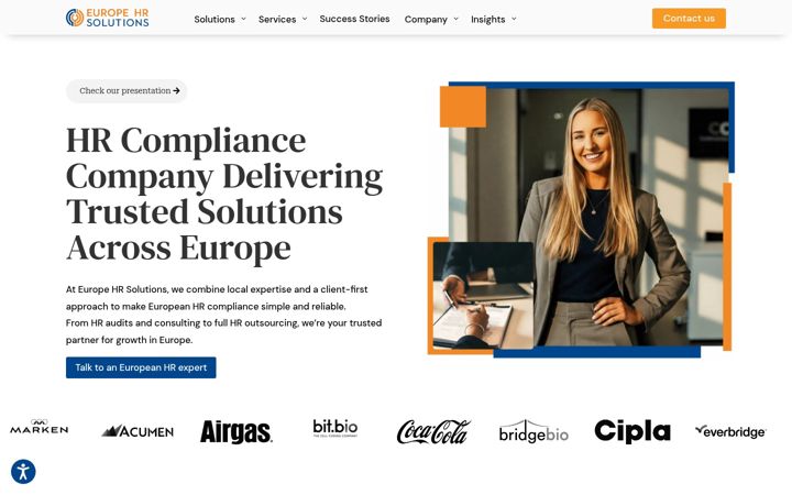 Ekrano kopija europe-hr-solutions.com