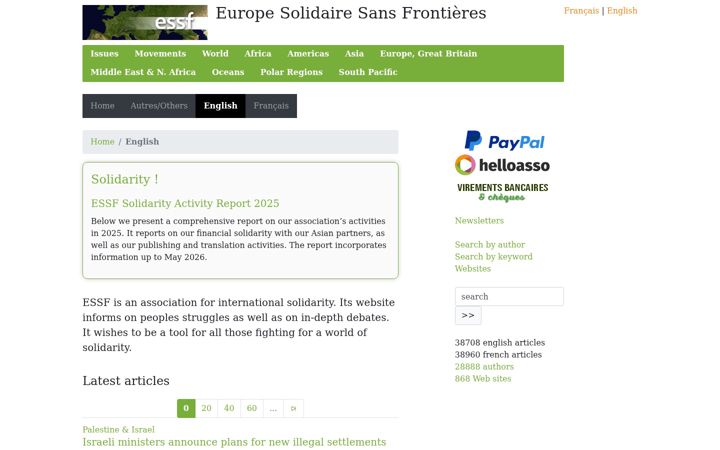 Screenshot of europe-solidaire.org