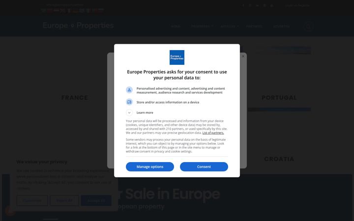 Screenshot of europe.properties