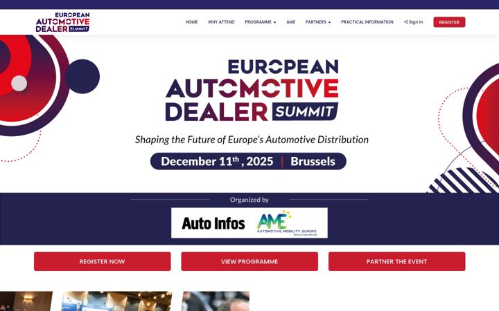 Screenshot of european-automotive-dealer-summit.com