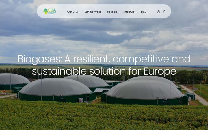 Ekrano kopija europeanbiogas.eu