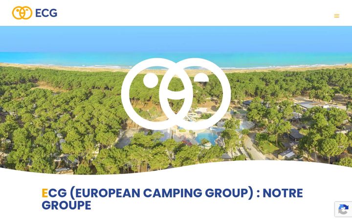 Screenshot of europeancampinggroup.com