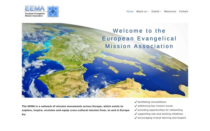 Screenshot von europeanema.org