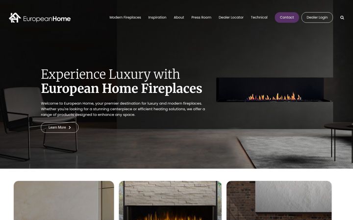 Screenshot of europeanhome.com