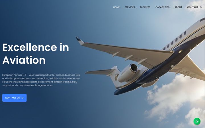 Screenshot of europeanpartnerllc.com