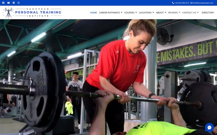 Screenshot of europeanpti.com