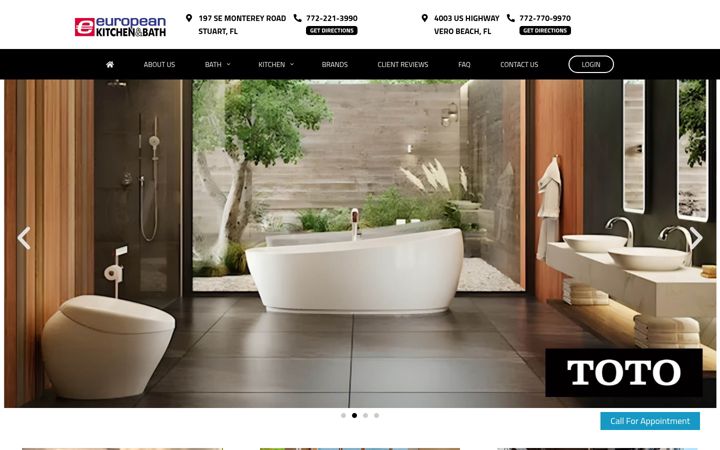 Screenshot of europeansink.com