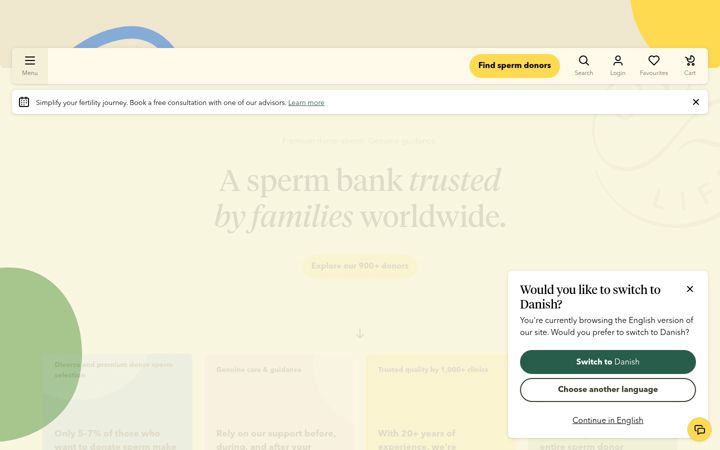 Screenshot of europeanspermbank.com