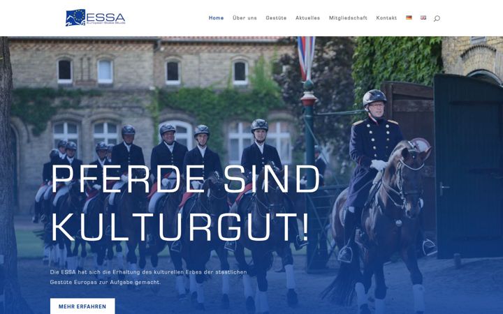 Screenshot of europeanstatestuds.org