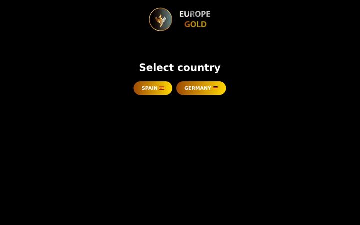 Екранна снимка на europegold.eu