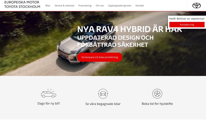 Skjermbilde av europeiskamotor.se