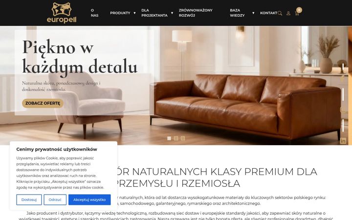 Screenshot of europell.pl