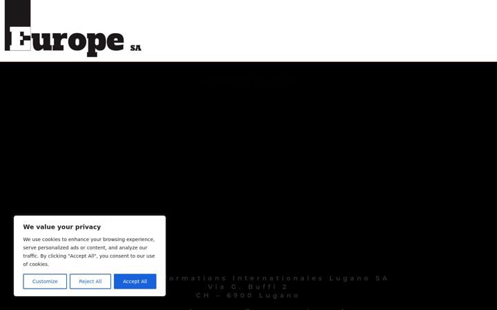 Screenshot ta' europesuisse.ch