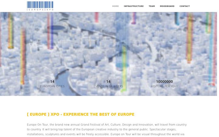 Screenshot of europexpo.eu