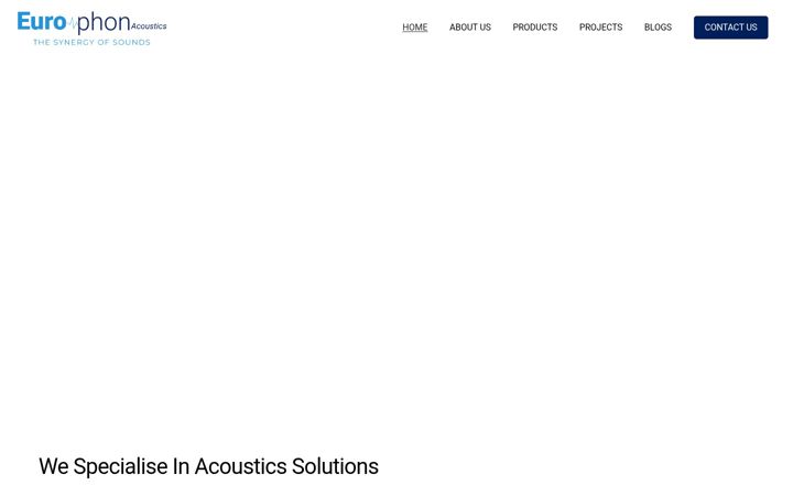 Screenshot of europhonacoustics.com