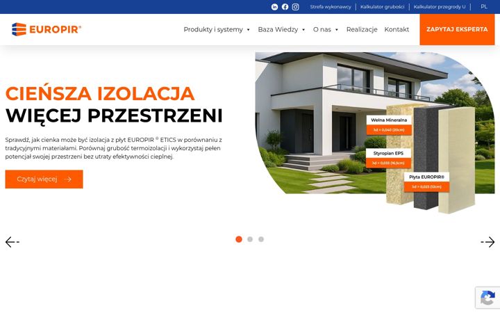 Screenshot di europir.pl