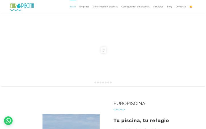 Screenshot of europiscina.es