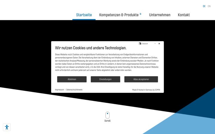 Screenshot of europlast-nycast.eu