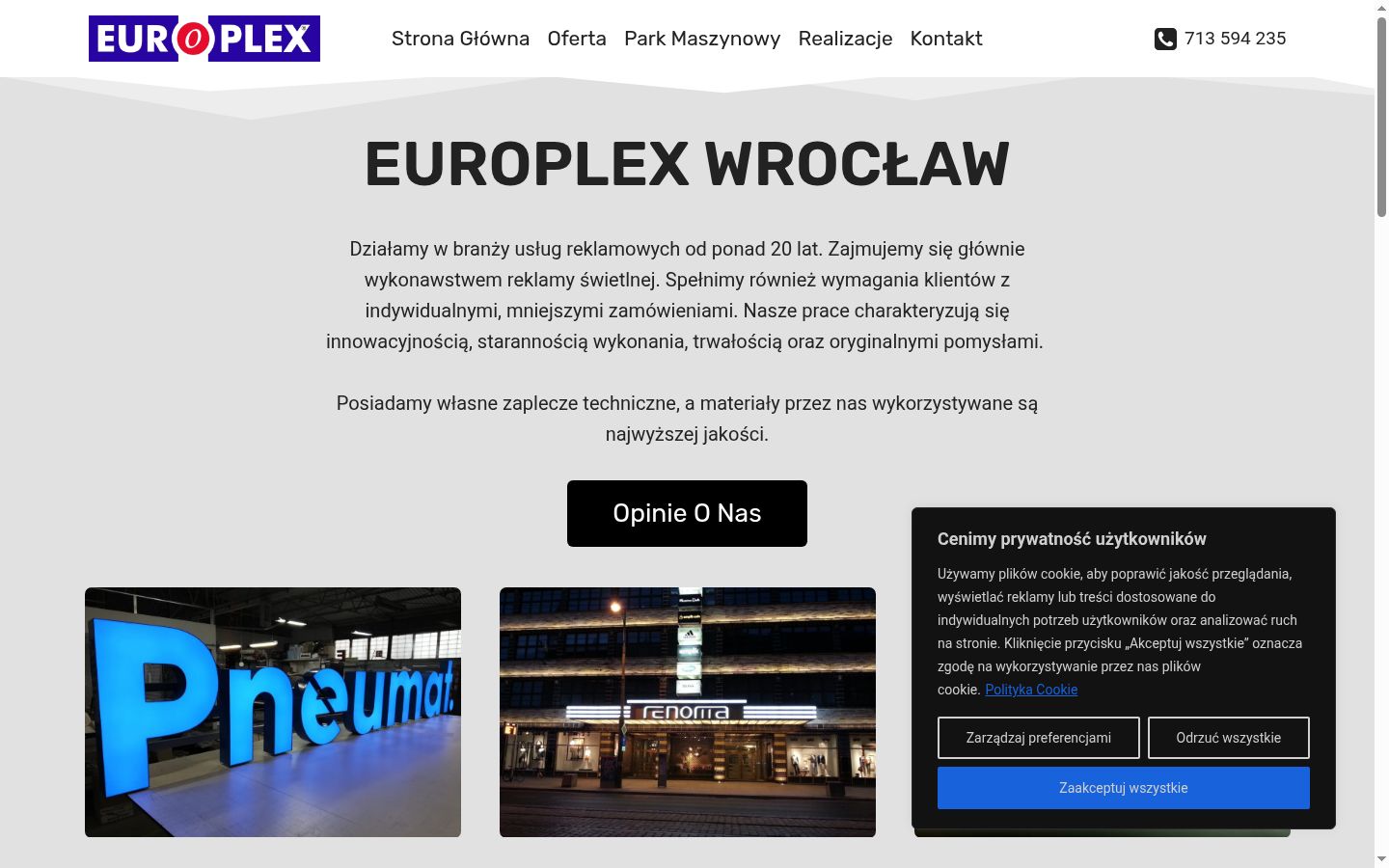 Sutikimo reklamjuostės, rodytos prieš bet kokią sąveiką, ekrano kopija