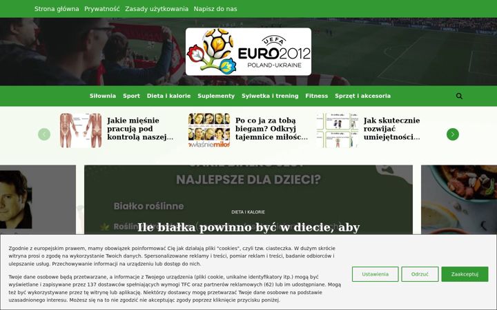 Screenshot of europoznan2012.pl