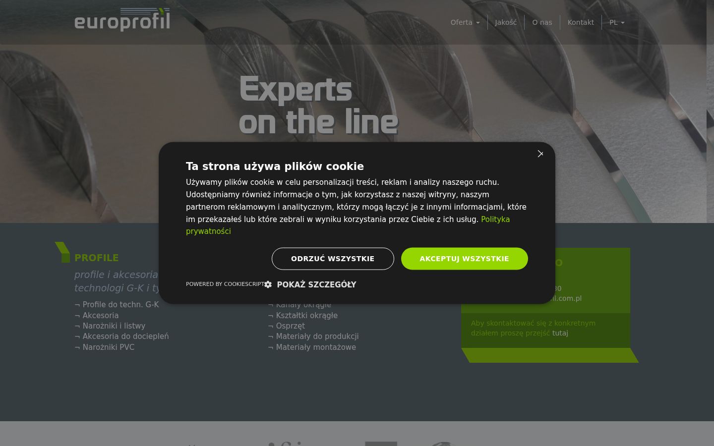 Snimka zaslona bannera za privolu prikazanog prije bilo kakve interakcije