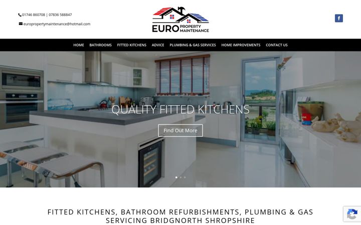 Screenshot of europropertymaintenance.co.uk