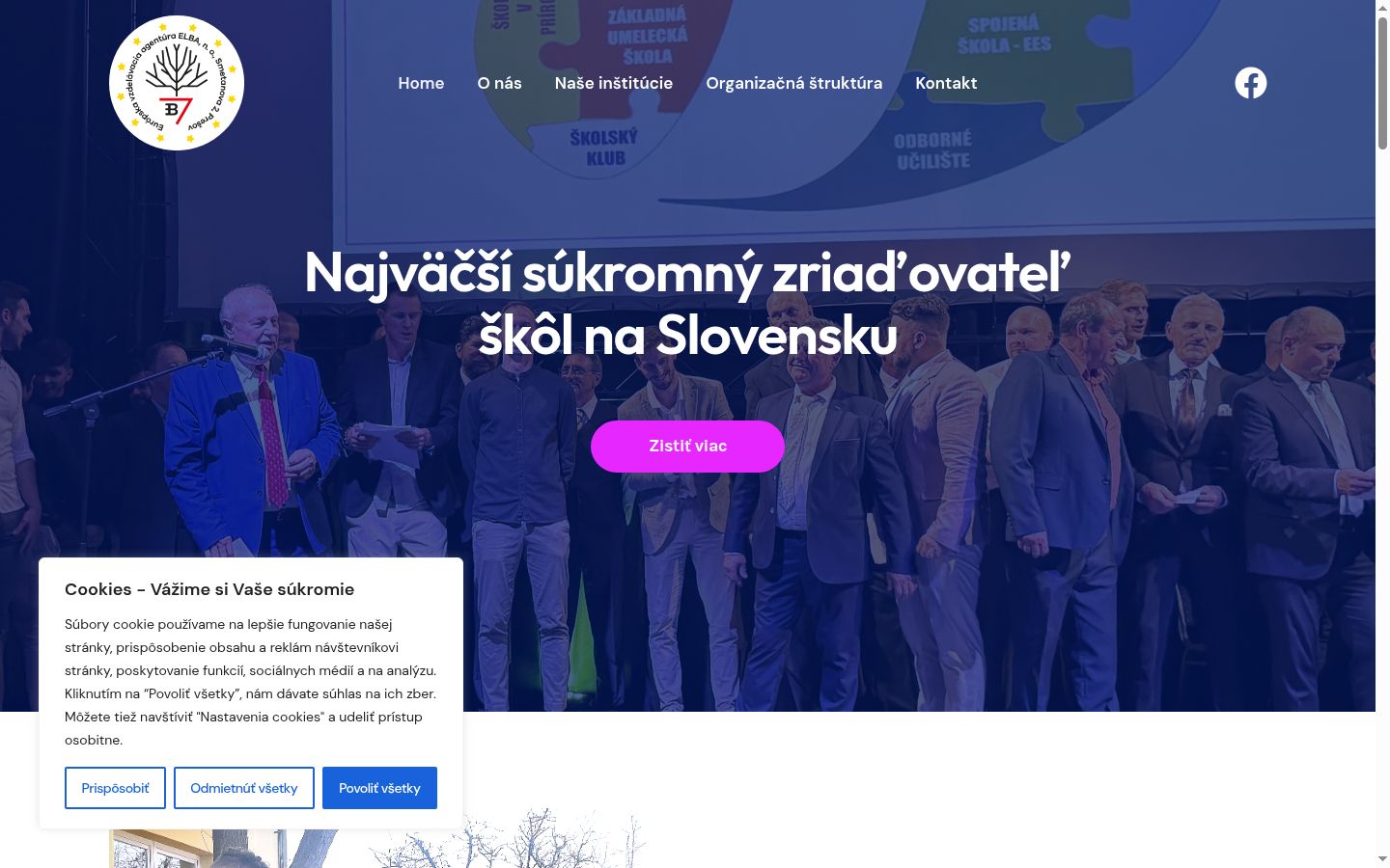 Snímek obrazovky baneru souhlasu zobrazeného před jakoukoli interakcí