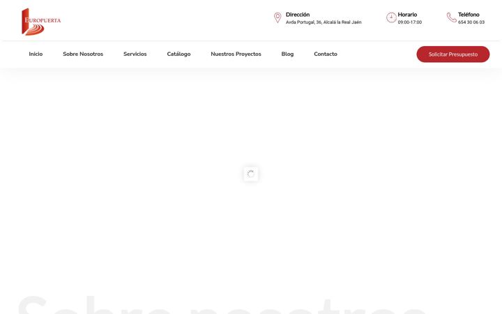 Screenshot of europuerta.com