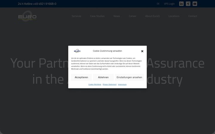 Screenshot of euroq.com