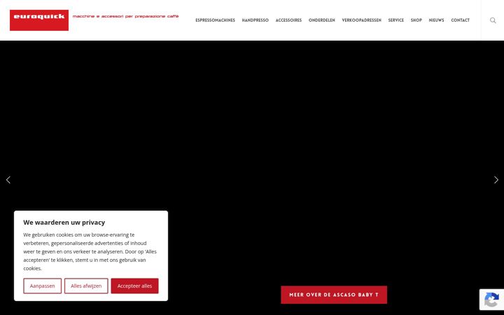 Screenshot di euroquick.nl