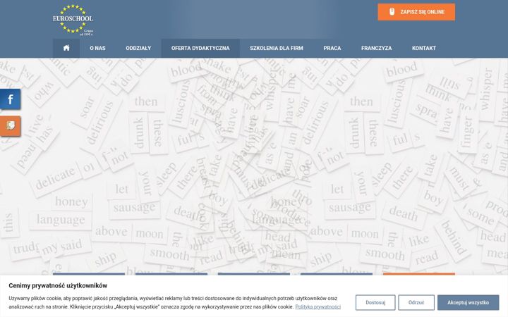Screenshot di euroschool.com.pl
