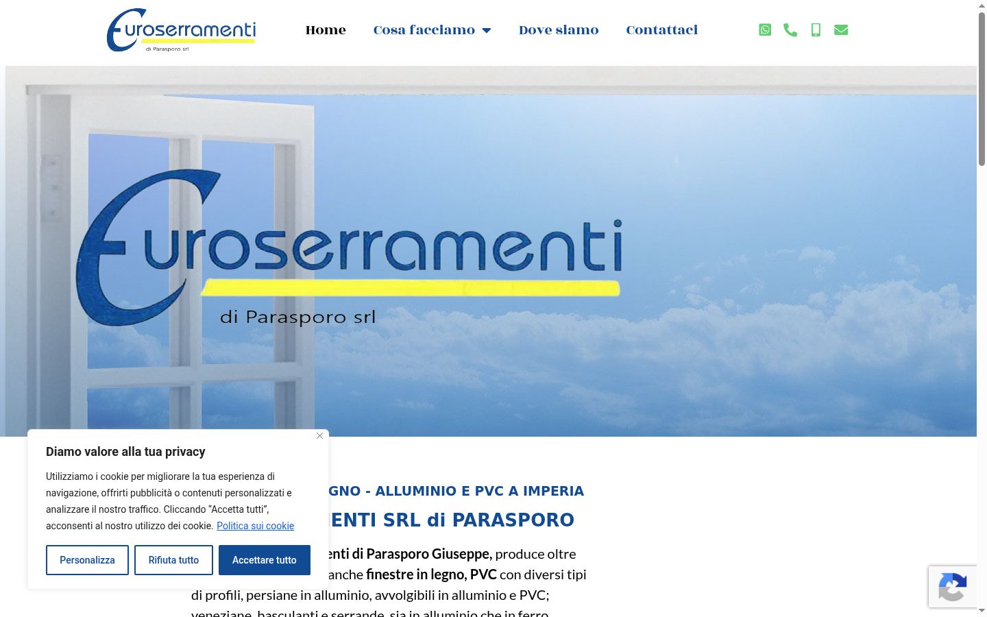 Screenshot tal-banner tal-kunsens muri qabel kwalunkwe interazzjoni