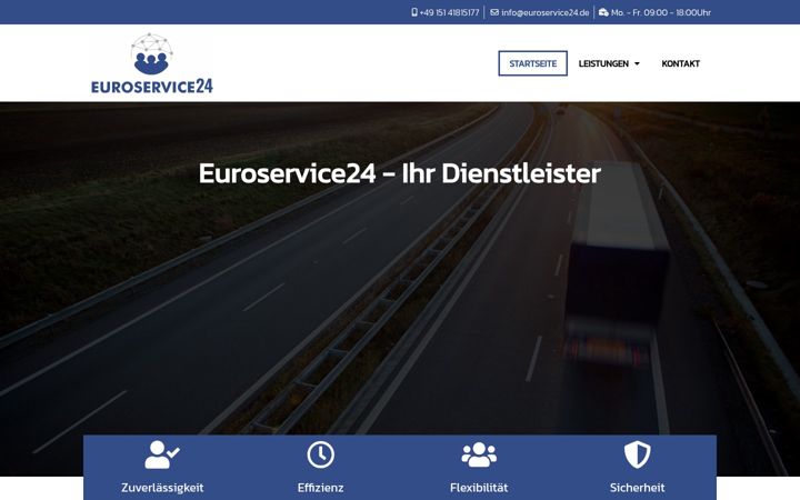 Screenshot of euroservice24.de