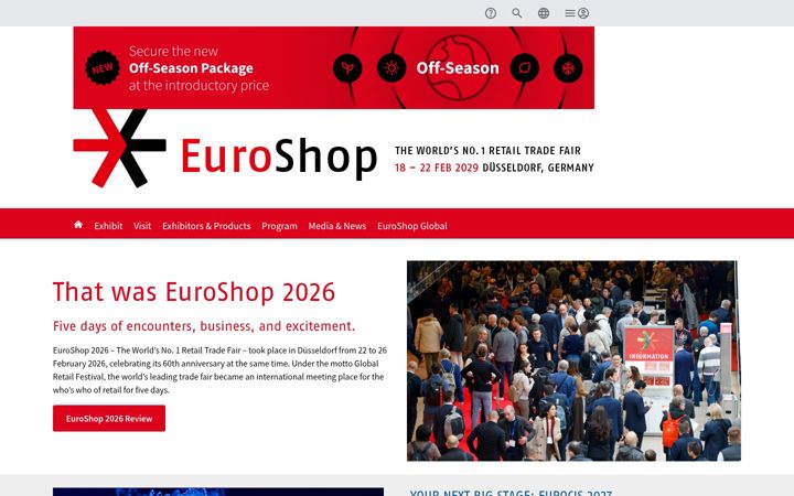 Screenshot of euroshop-tradefair.ru