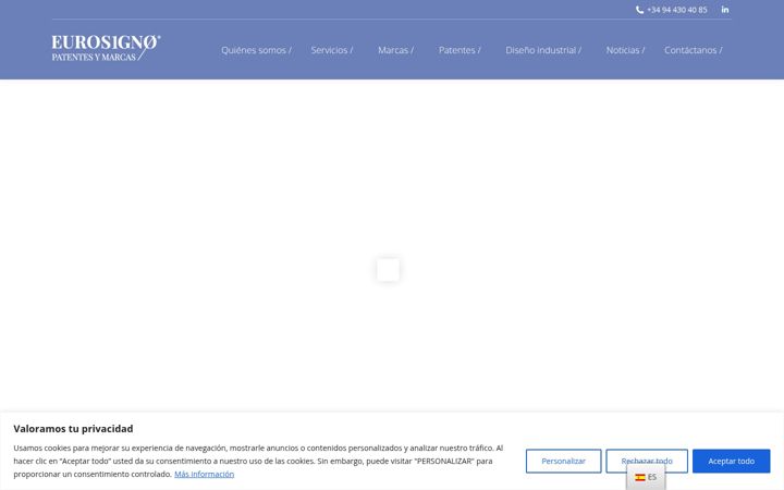 Screenshot of eurosigno.com