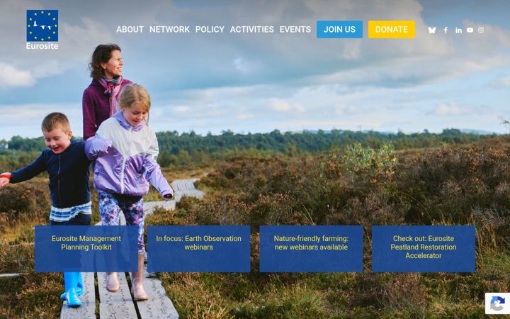 Screenshot of eurosite.org