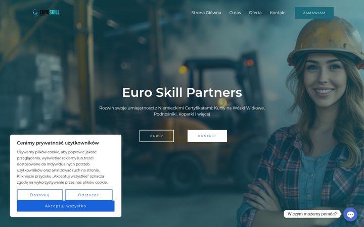 Screenshot of euroskillpartners.com