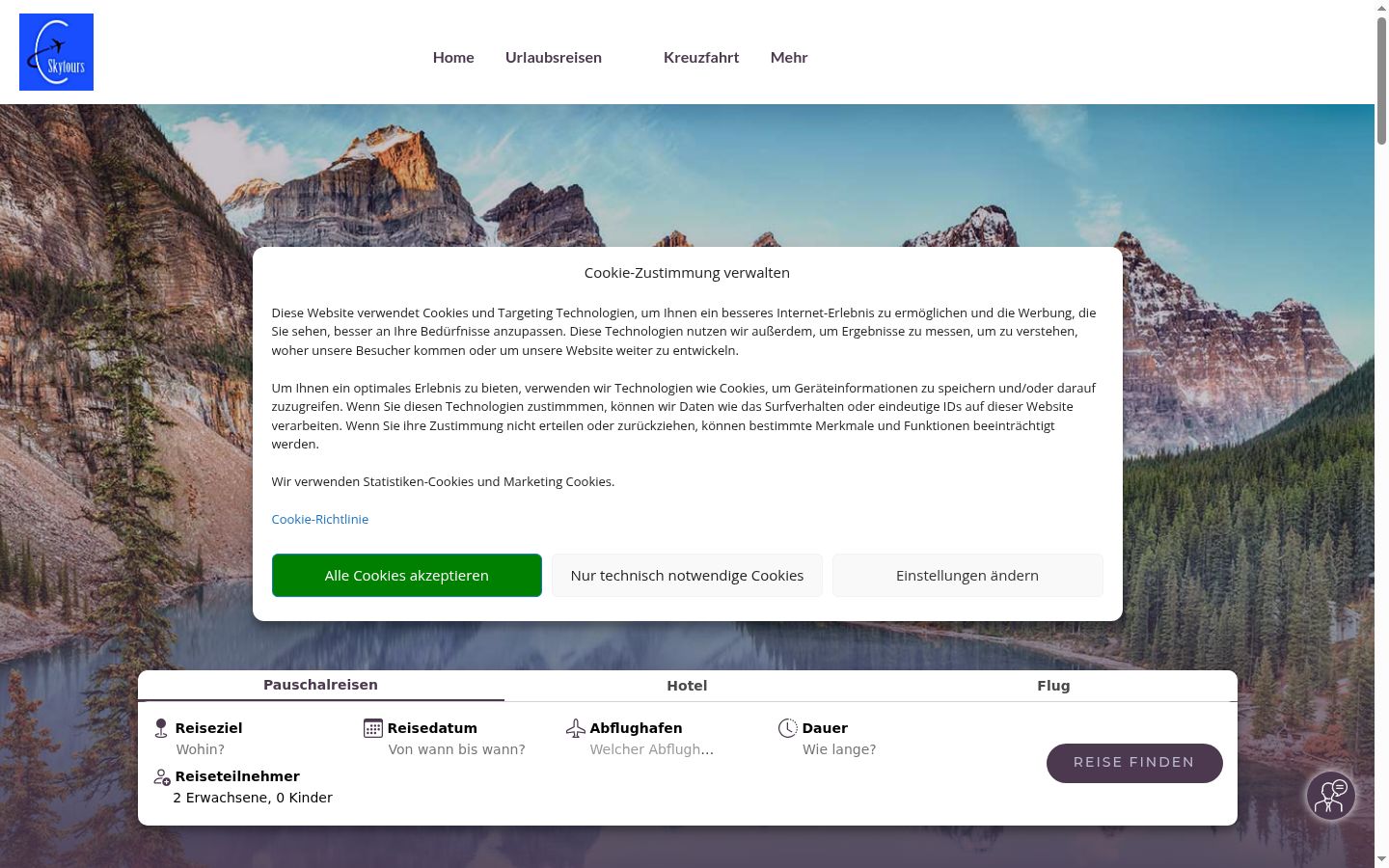 Sutikimo reklamjuostės, rodytos prieš bet kokią sąveiką, ekrano kopija