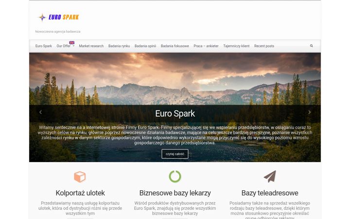 Screenshot di eurospark.com.pl