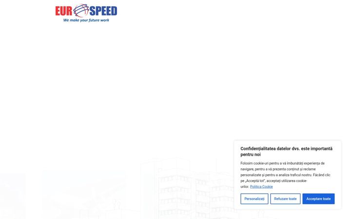 Screenshot ta' eurospeed.ro