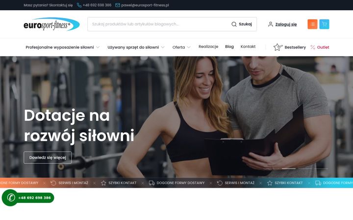 Screenshot di eurosport-fitness.pl
