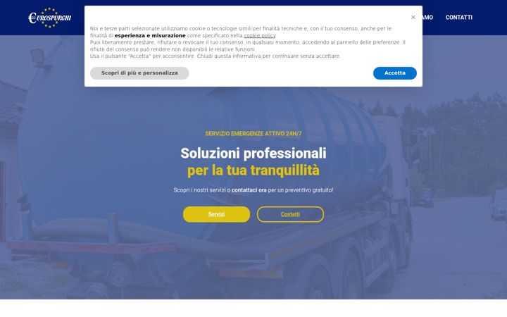 Screenshot of eurospurghi.com