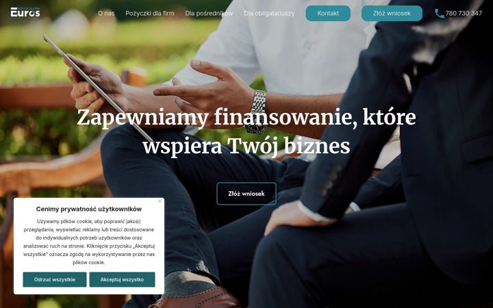 Screenshot of eurossa.pl