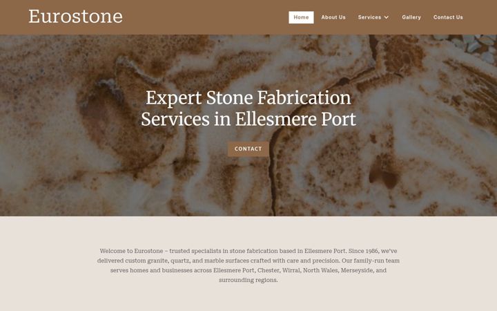 Screenshot of eurostone.co.uk