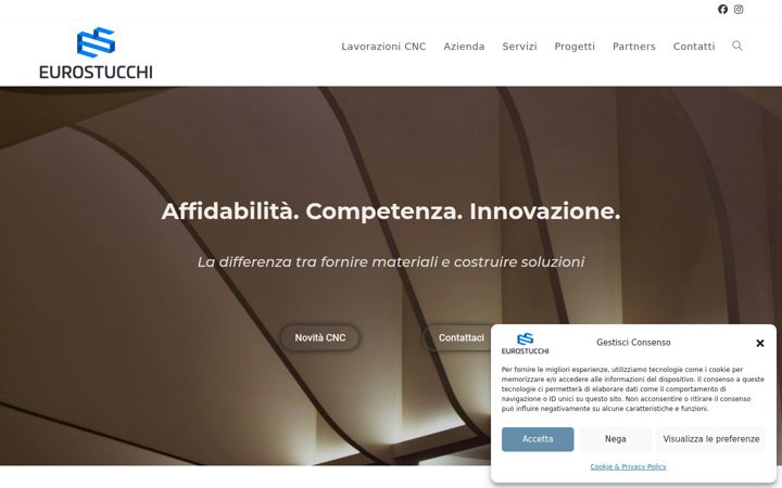 Screenshot of eurostucchi.com
